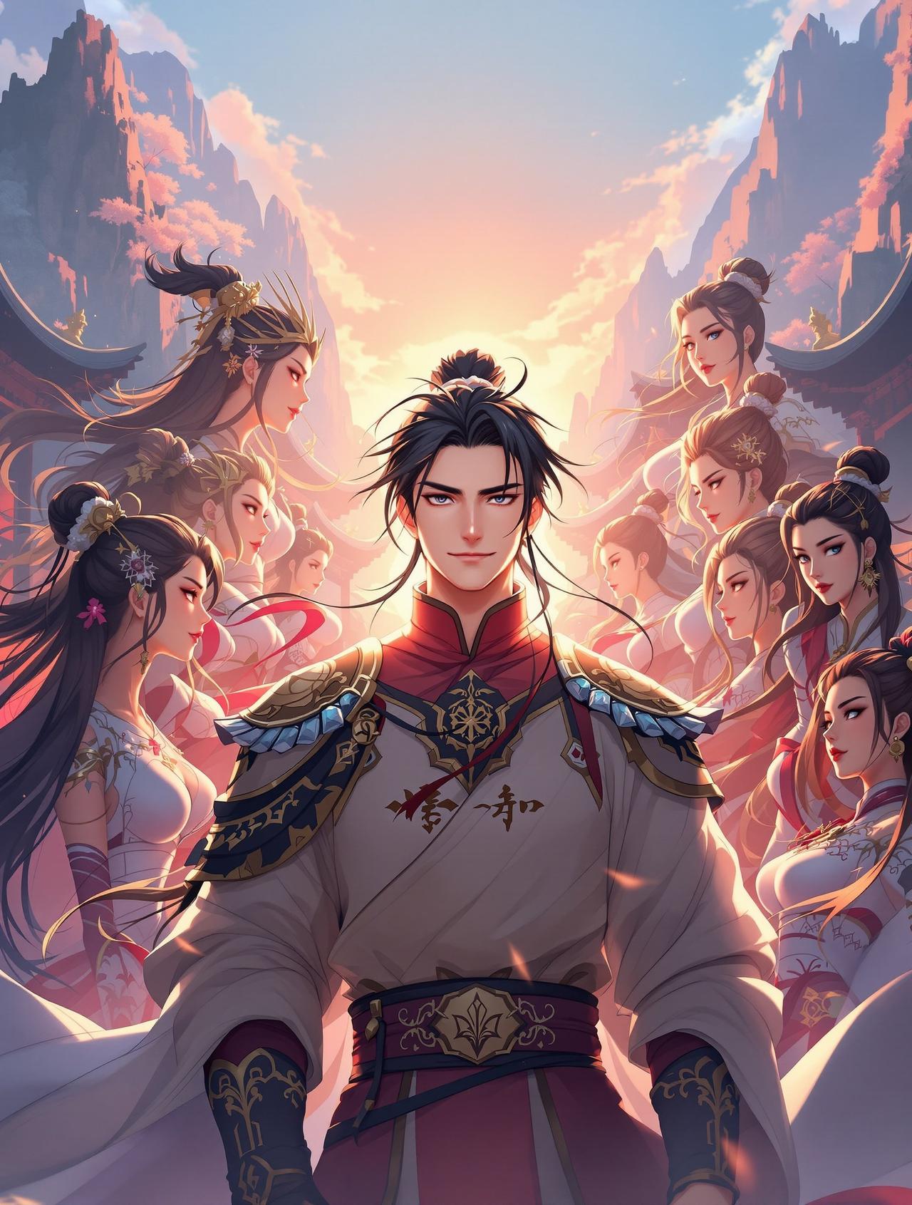 我的七个绝色师姐 - 搜短剧热门动漫短剧封面